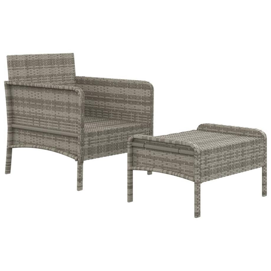 VidaXL Garten-lounge-set poly-rattan  