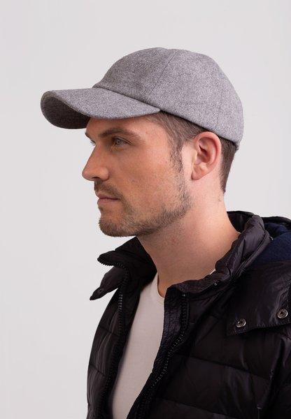 CASH-MERE.CH Cappellino da baseball in cashmere  