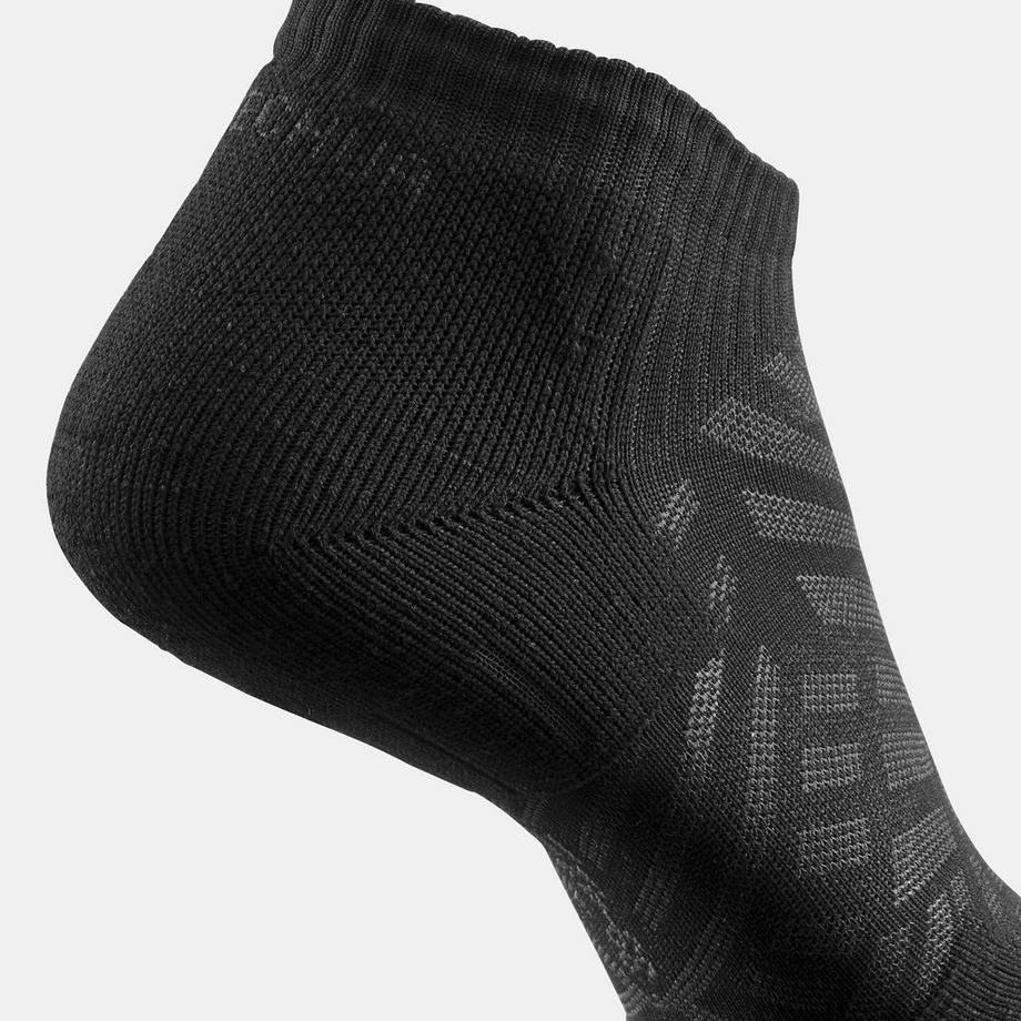 QUECHUA Chaussettes de randonnée basses Hike 100 2 paires  