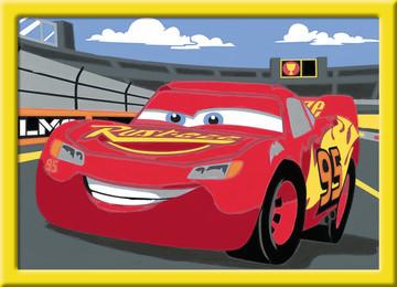 Ravensburger  Ravensburger Malen nach Zahlen 27843 - Lightning McQueen – Kinder ab 7 Jahren 