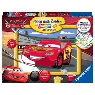 Ravensburger  Ravensburger Malen nach Zahlen 27843 - Lightning McQueen – Kinder ab 7 Jahren 