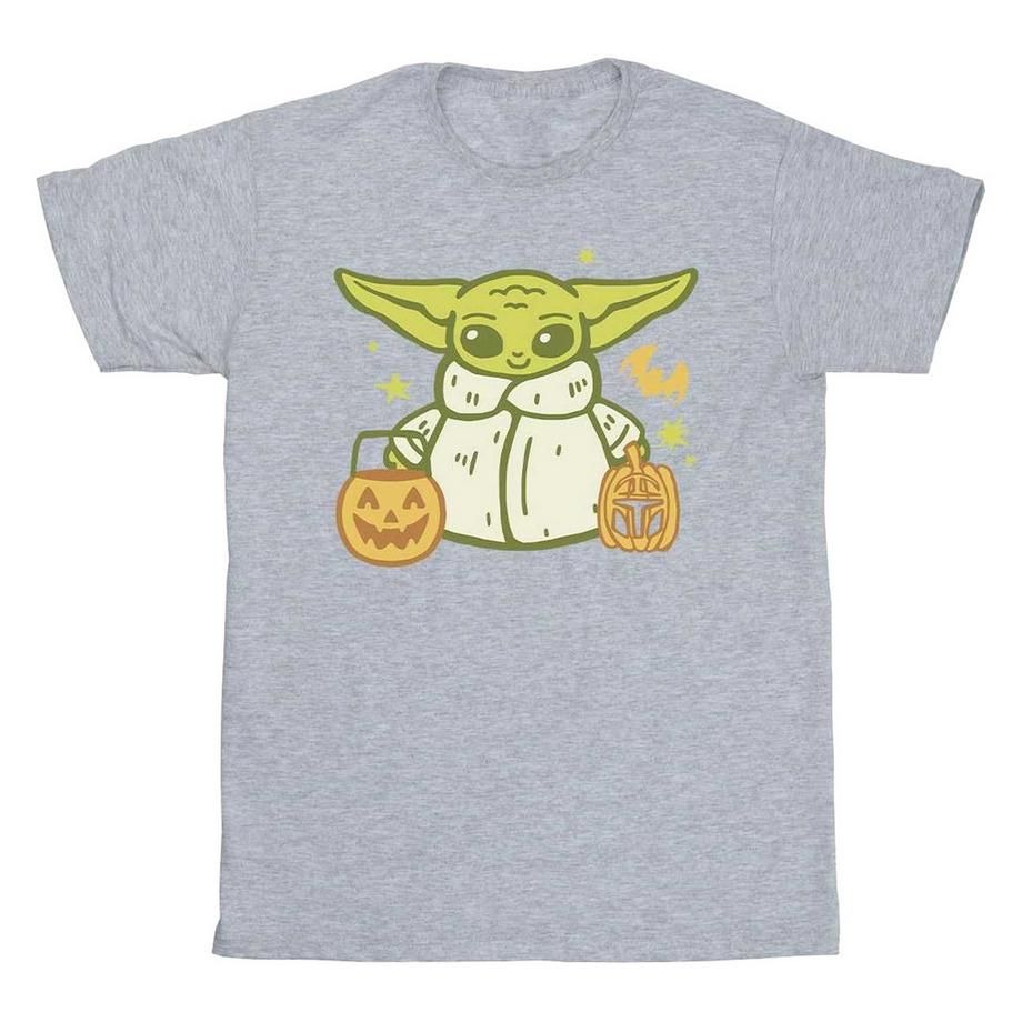 T-ShirtMotif Grogu Trick Or Treat