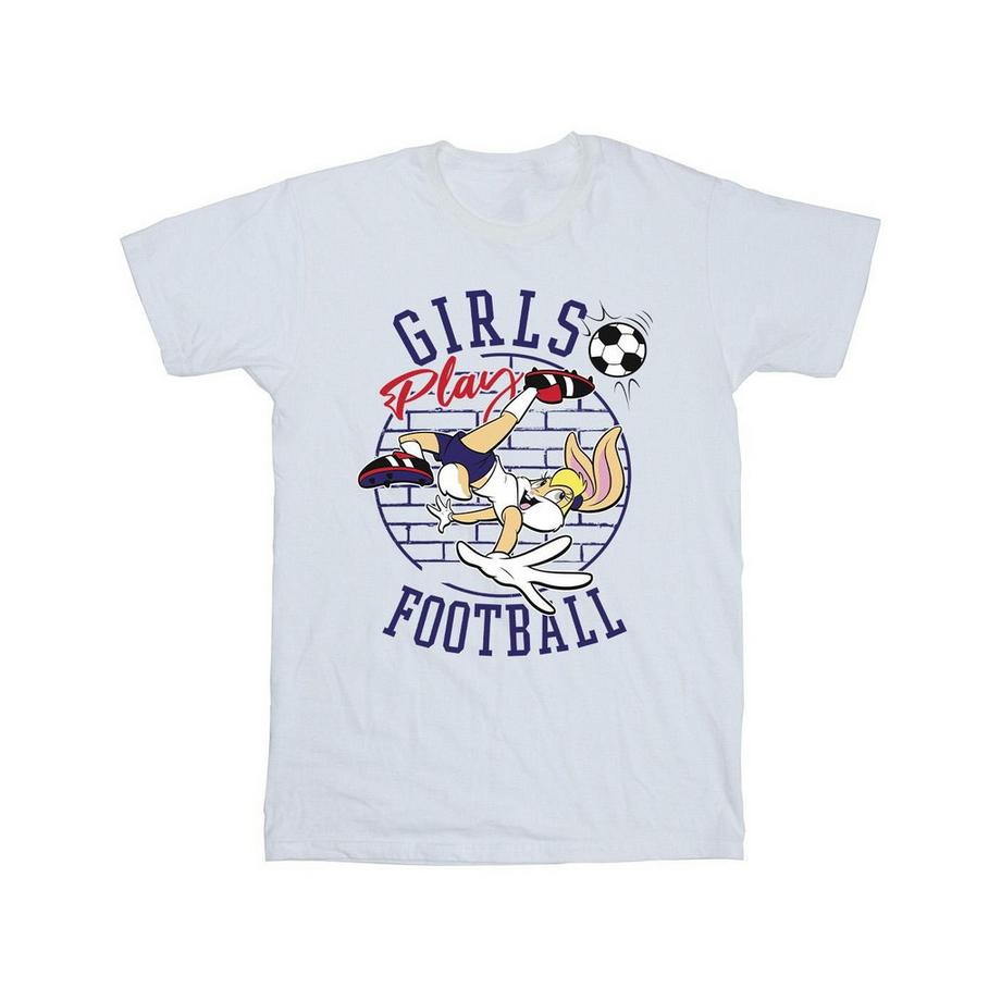 LOONEY TUNES Girls Play Football T-Shirt  