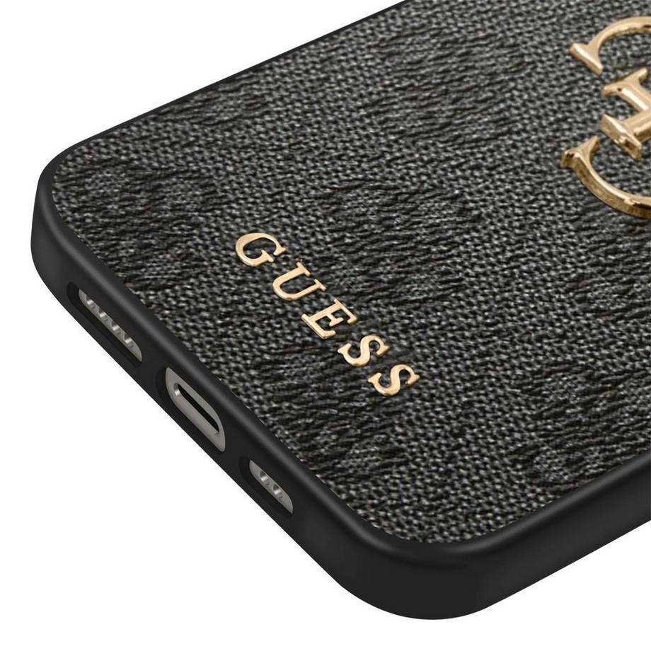 GUESS  Coque pour iPhone 13 Mini PU 4G Big 
