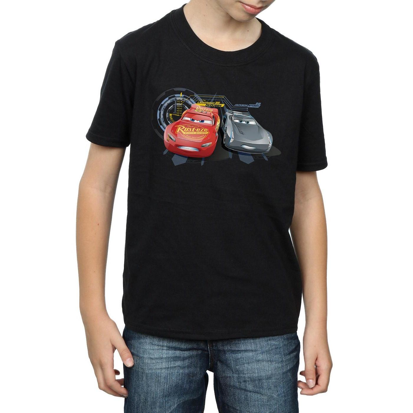 Disney  Cars Lightning Vs Storm TShirt 