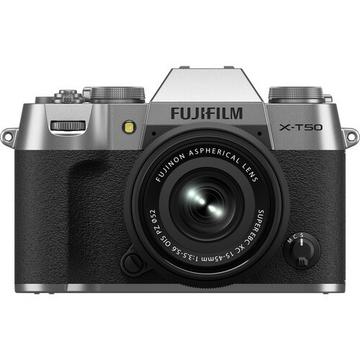 Fujifilm X-T50 Kit (15-45) Silver