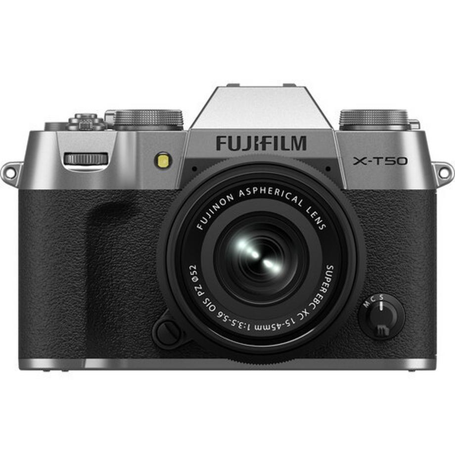 Fuji  Fujifilm X-T50 Kit (15-45) Argent 