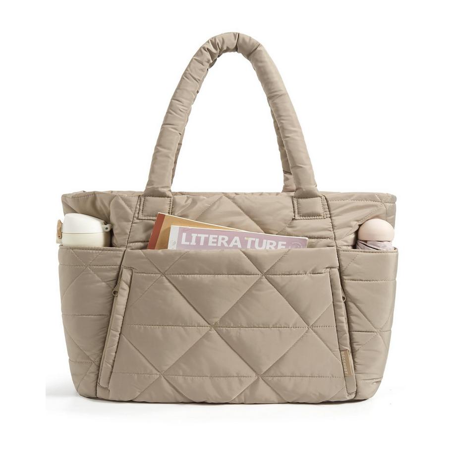 Handtaschen-Einkaufstasche, Puffer-Einkaufstasche Arbeitstasche Laptoptasche Lehrertasche mit Reißverschluss