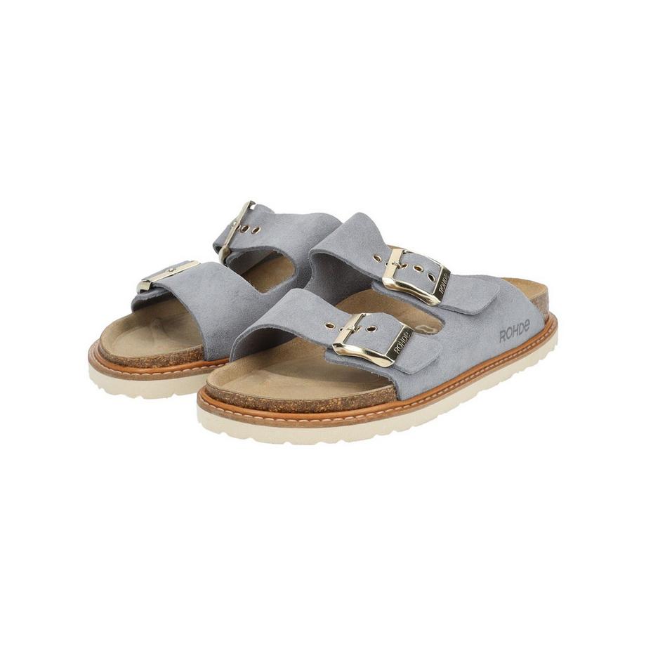 Rohde Pantofole con Fibbie  