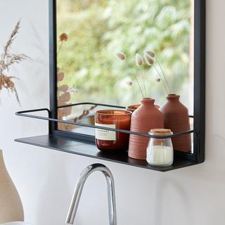 Tikamoon Spiegel aus Metall 70x50 cm Lison  