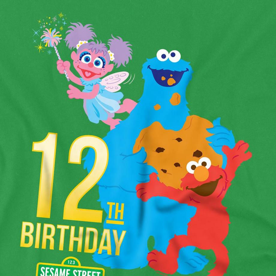 Sesame Street T-Shirt 12e Anniversaire  