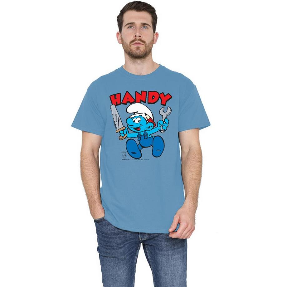 Les Stroumpfs  T-ShirtMotif Schtroumpf Bricoleur 