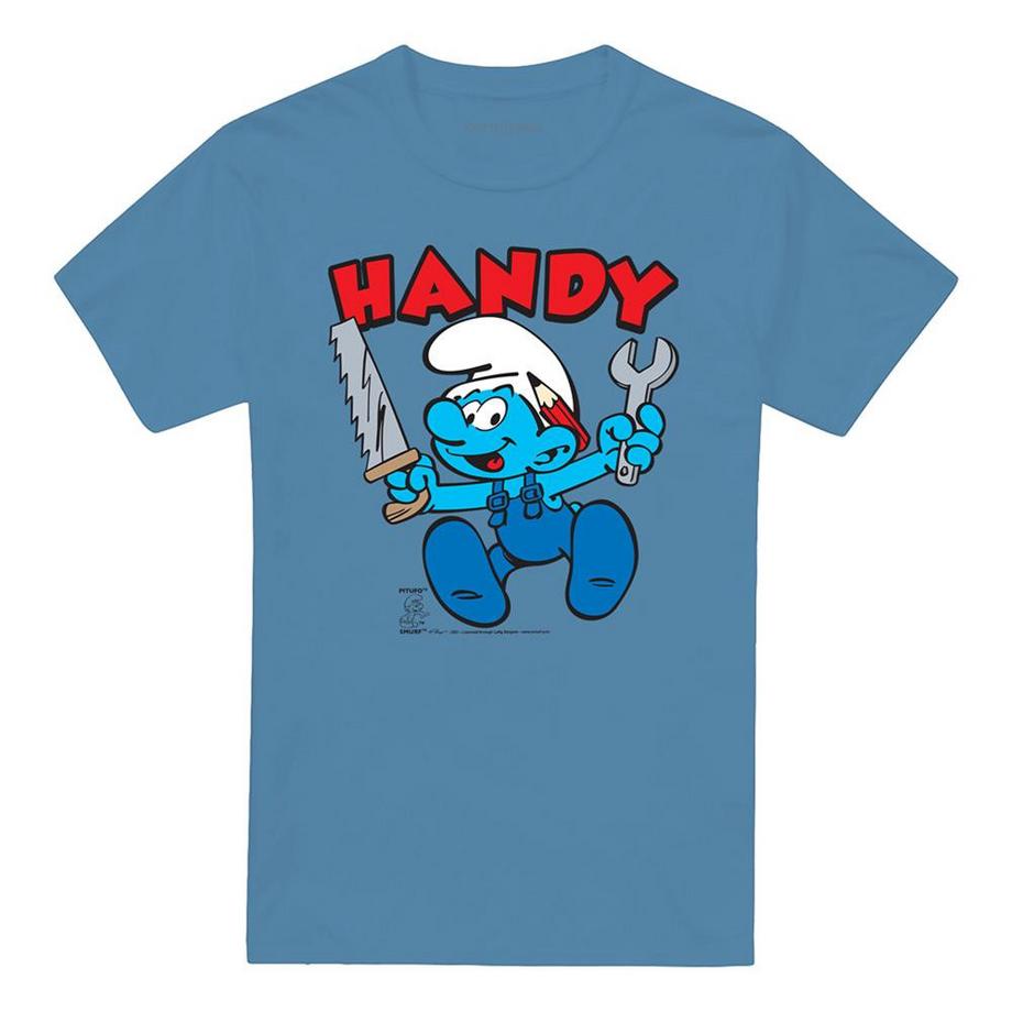 Les Stroumpfs  T-ShirtMotif Schtroumpf Bricoleur 