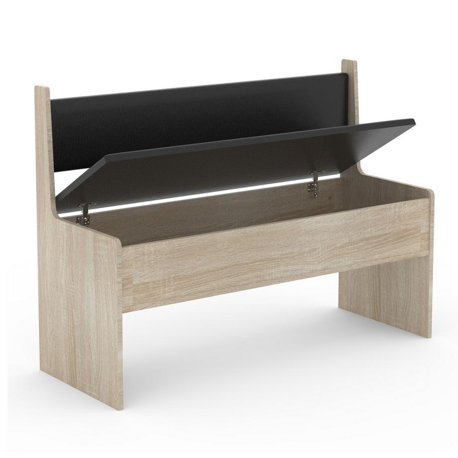 VCM Groupe de bancs d'angle Groupe de sièges de cuisine Banc Table Tabouret Esal Maxi  