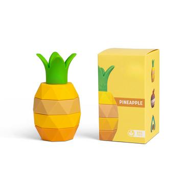Lernspielzeug für motorische Fähigkeiten, stapelbare Ananas mit 5 Teilen