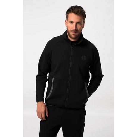 JP1880  Veste en molleton FLEXNAMIC®, collection Fitness, col montant, poches zippées 