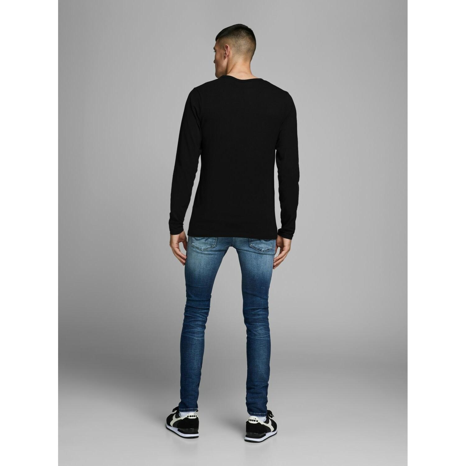 JACK & JONES Basic O-Neck Langarm T-Shirt  