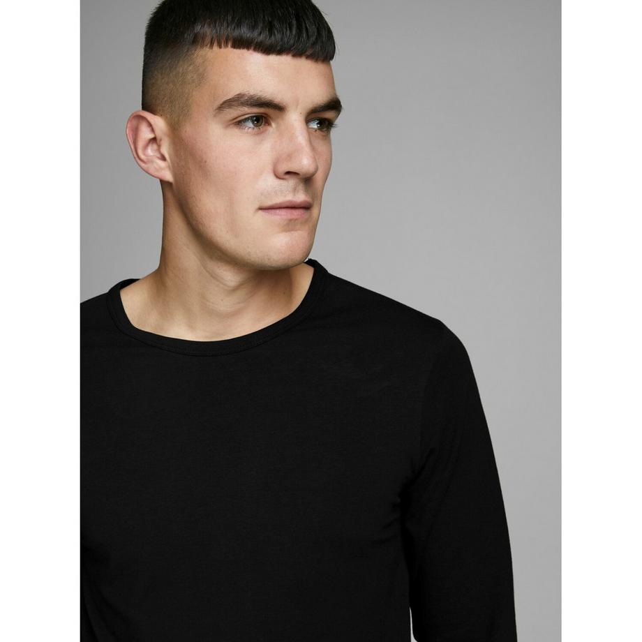 JACK & JONES Basic O-Neck Langarm T-Shirt  