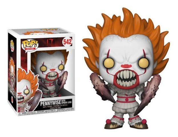 Funko  Stephen Kings Es  POP! Movies Vinyl Figur Pennywise with Spider Legs 