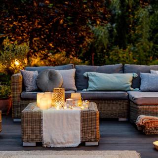 B2X Lot de 3 blocs lumineux LED en cire  