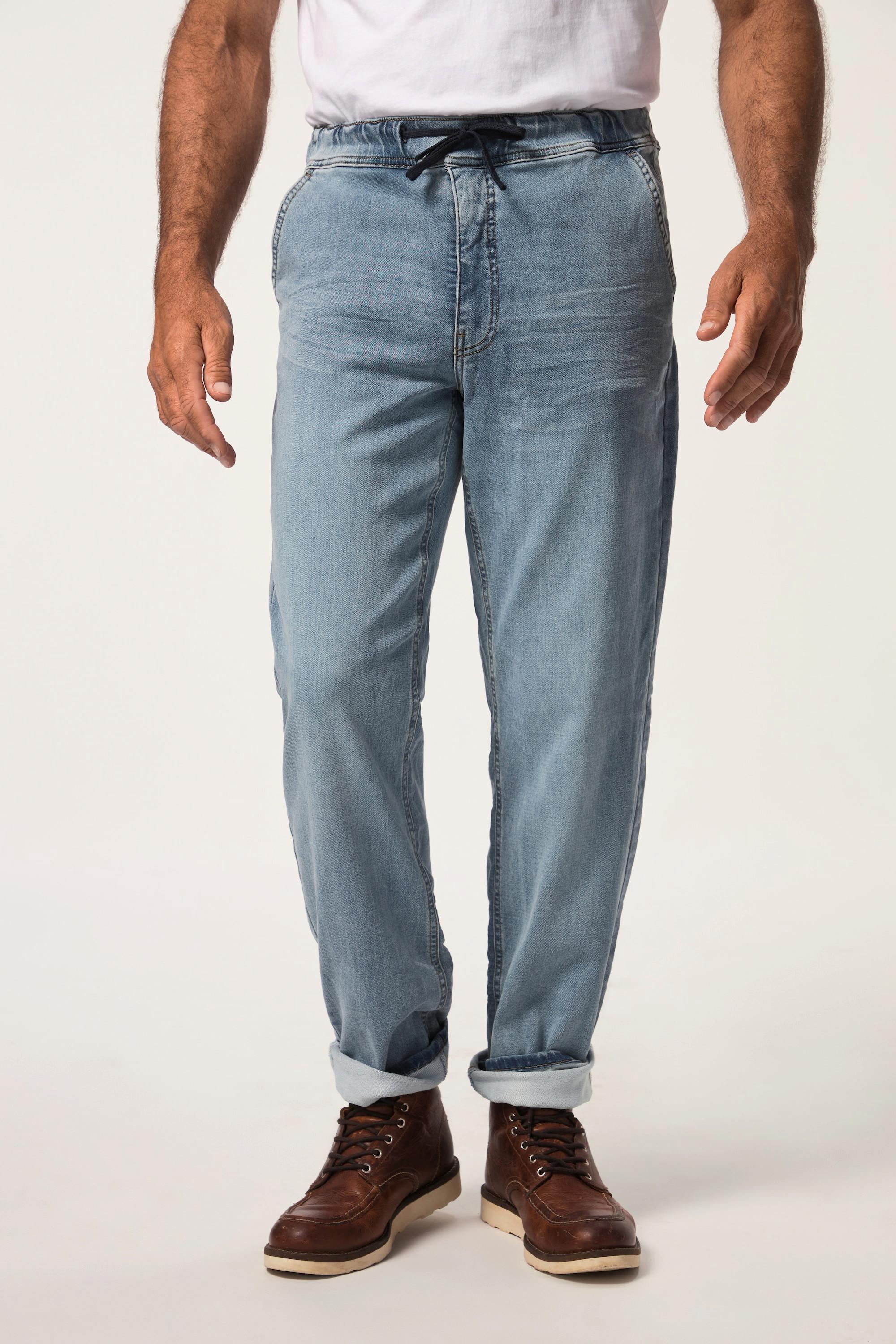 JP1880  Jeans dal taglio dritto con FLEXNAMIC® e cintura elastica 