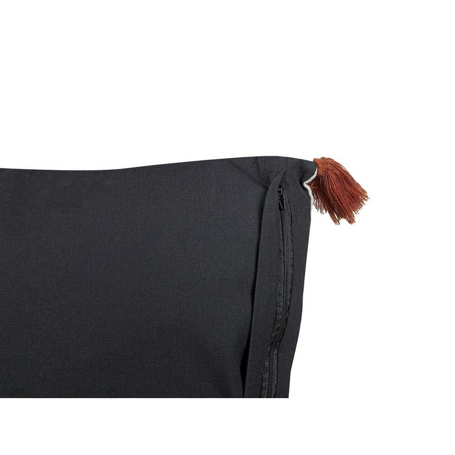 Beliani Lot de 2 coussins décoratifs en Velours Rétro PANAX  