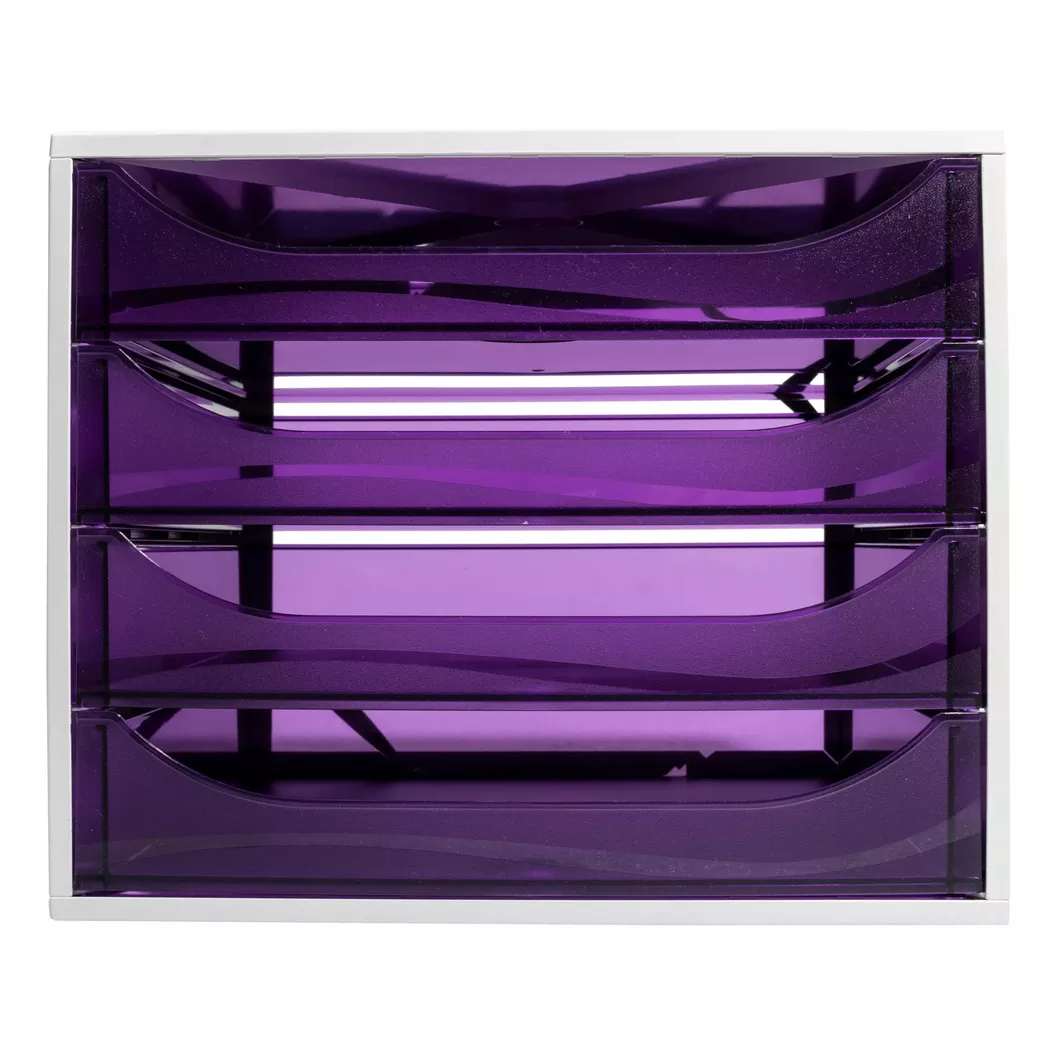 Exacompta ECO BOX 4 Drawer Unit, none