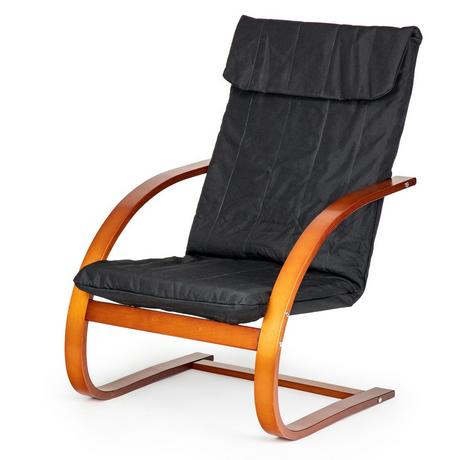 Northix Fauteuil à bascule finlandais, lit de repos et transat pour le salon  