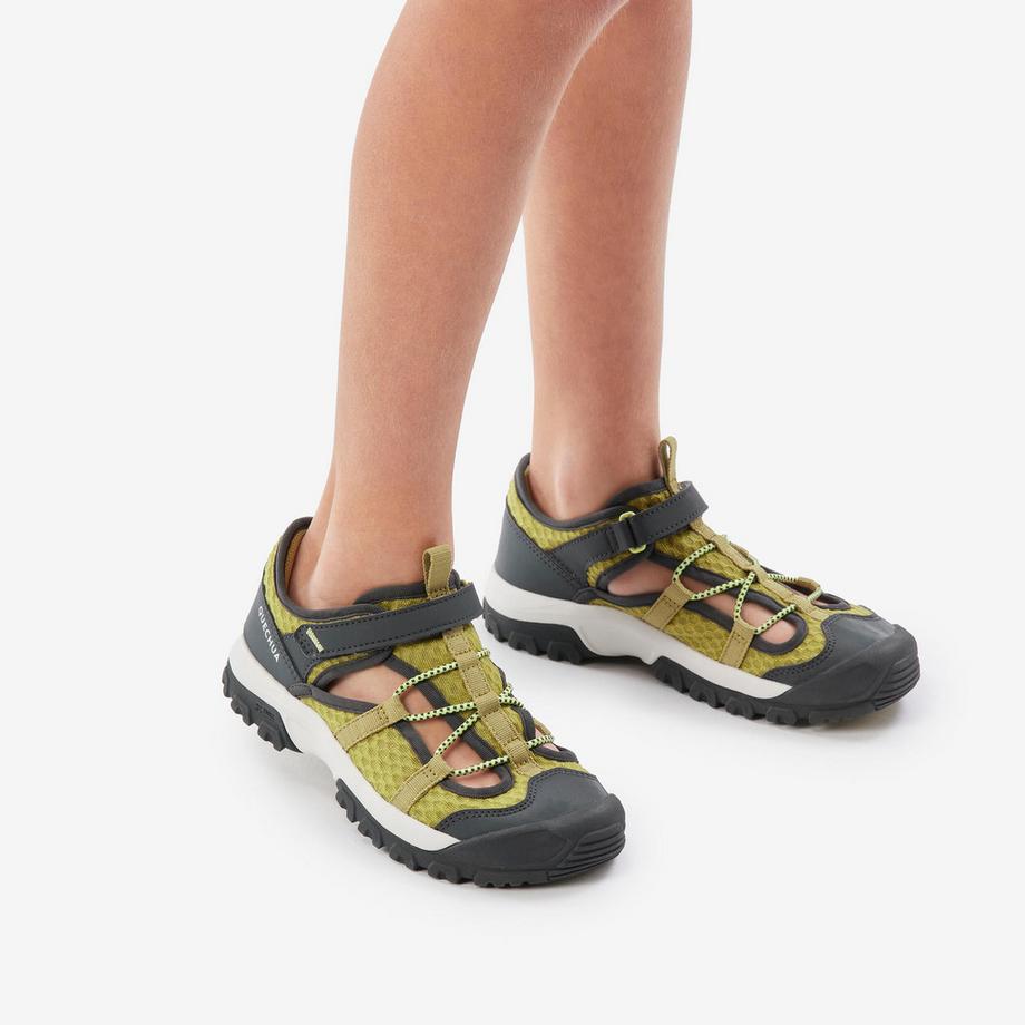 QUECHUA MH150 Sandali da Trekking per Bambini Rossi  