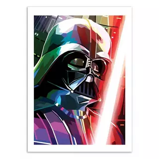 Wall Editions  Art-Poster - Darth Vader - Liam Brazier - 50 x 70 cm 