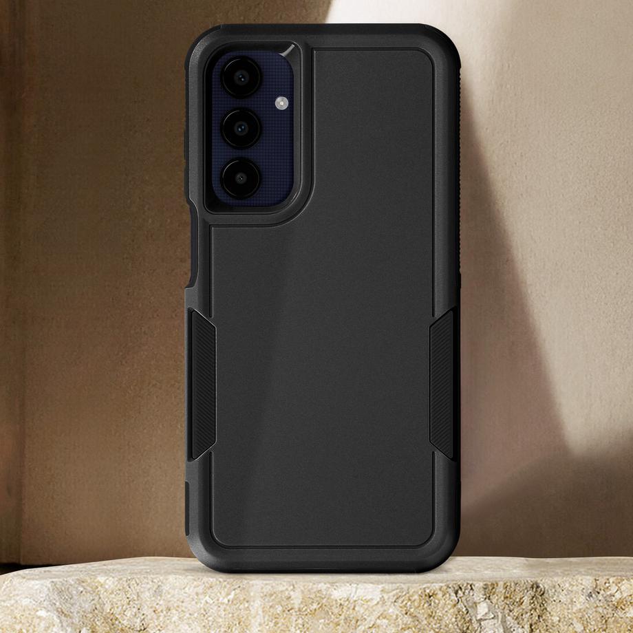 Avizar  Cover ibrida Samsung A25 5G nera 