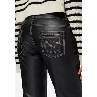 RICANO  Pantalon en cuir  Skinny Pant, taille basse classique 