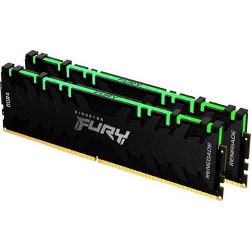 FURY Renegade RGB PC-Arbeitsspeicher Kit DDR4 16 GB 2 x 8 GB 3000 MHz 288pin DIMM CL15