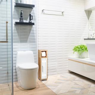 Northix Mobiletto da bagno con contenitore  