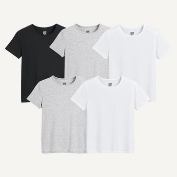 Lot de 5 maillots corps&nbsp;