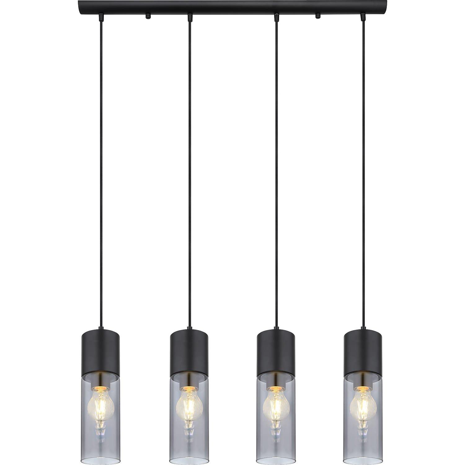 mutoni Hängeleuchte Annika Metall  matt 4xE27  