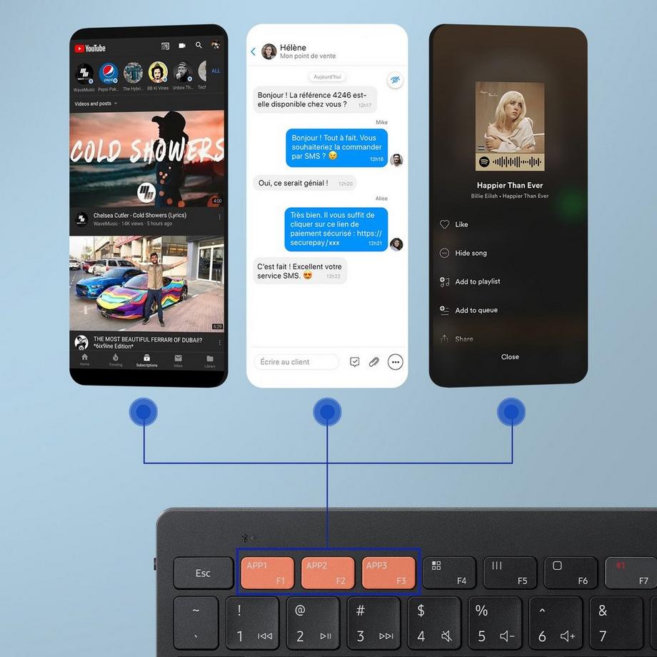 SAMSUNG  Tastiera QWERTY Originale Samsung 