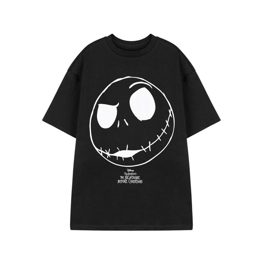 Maglietta Jack Skellington Cotone Maniche Corte