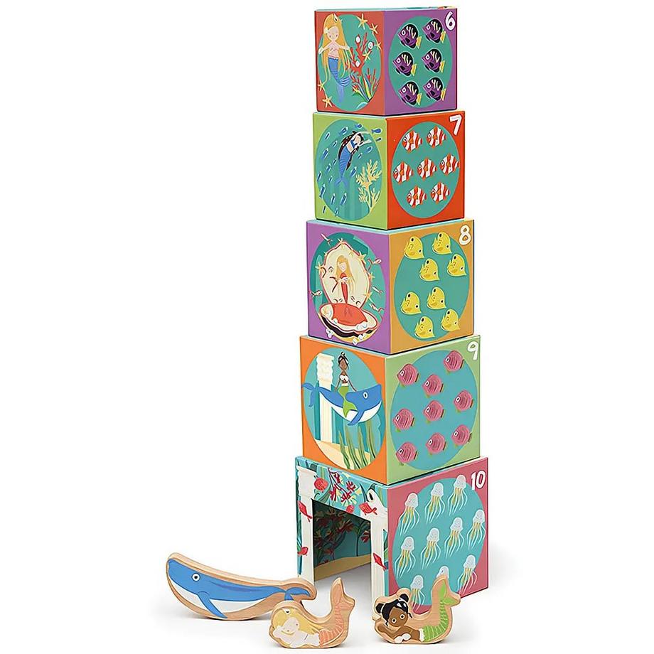 Scratch  Stapel Pyramide Ozean 