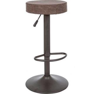 mutoni Tabouret de bar Piper marron vintage  