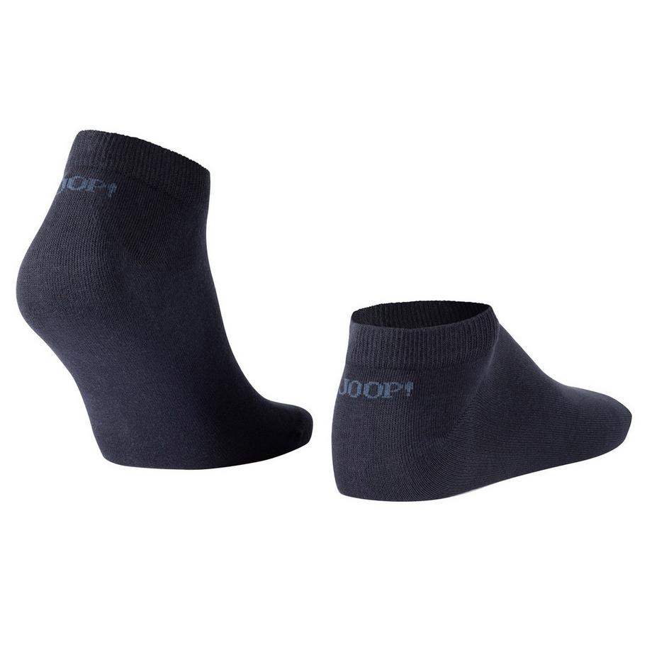 JOOP! Unisex Premium Essential Bio-Baumwolle Sneaker Socken 2er Pack  