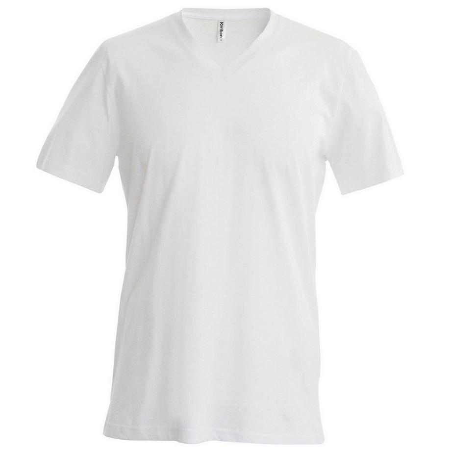 T-ShirtÀ Manches Courtes Et Col En V Coupe Cintrée