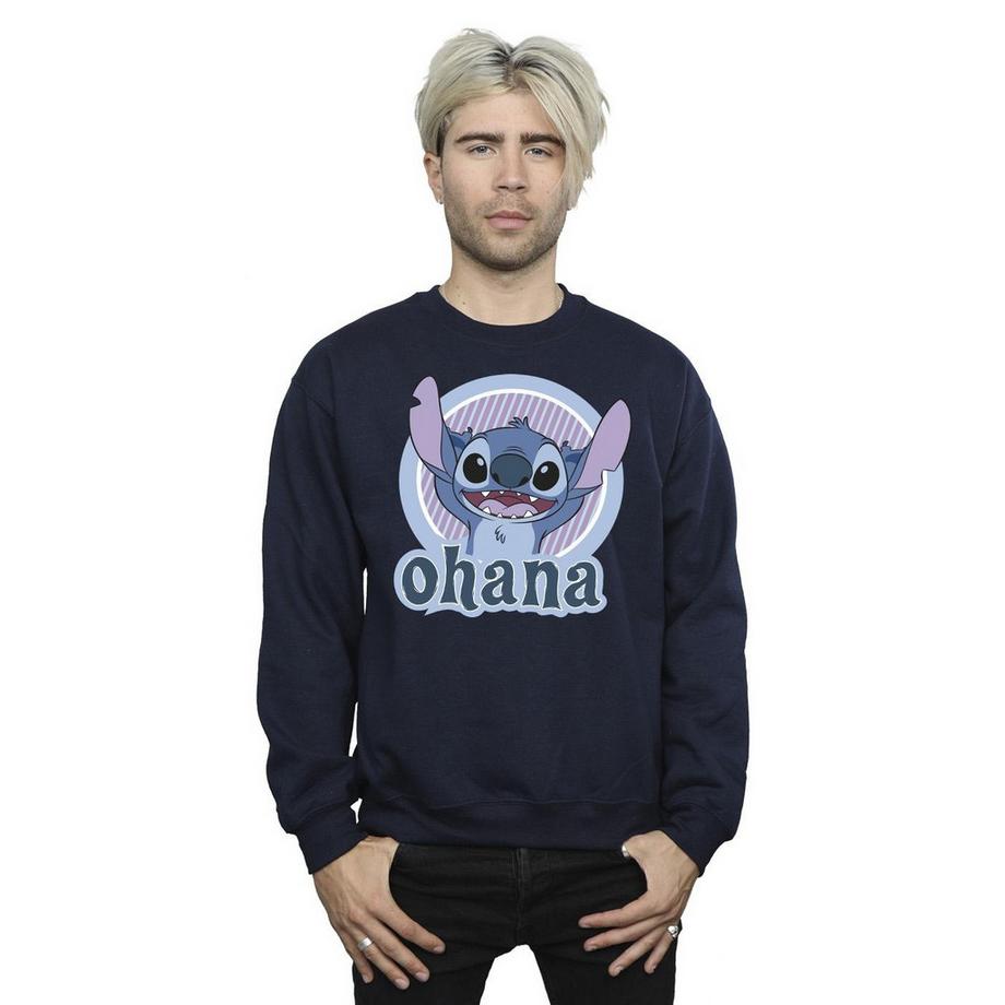 Disney Ohana Stitch Sweatshirt Graphique  