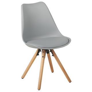 Beliani Chaise de salle à manger en Matière synthétique Scandinave DAKOTA  