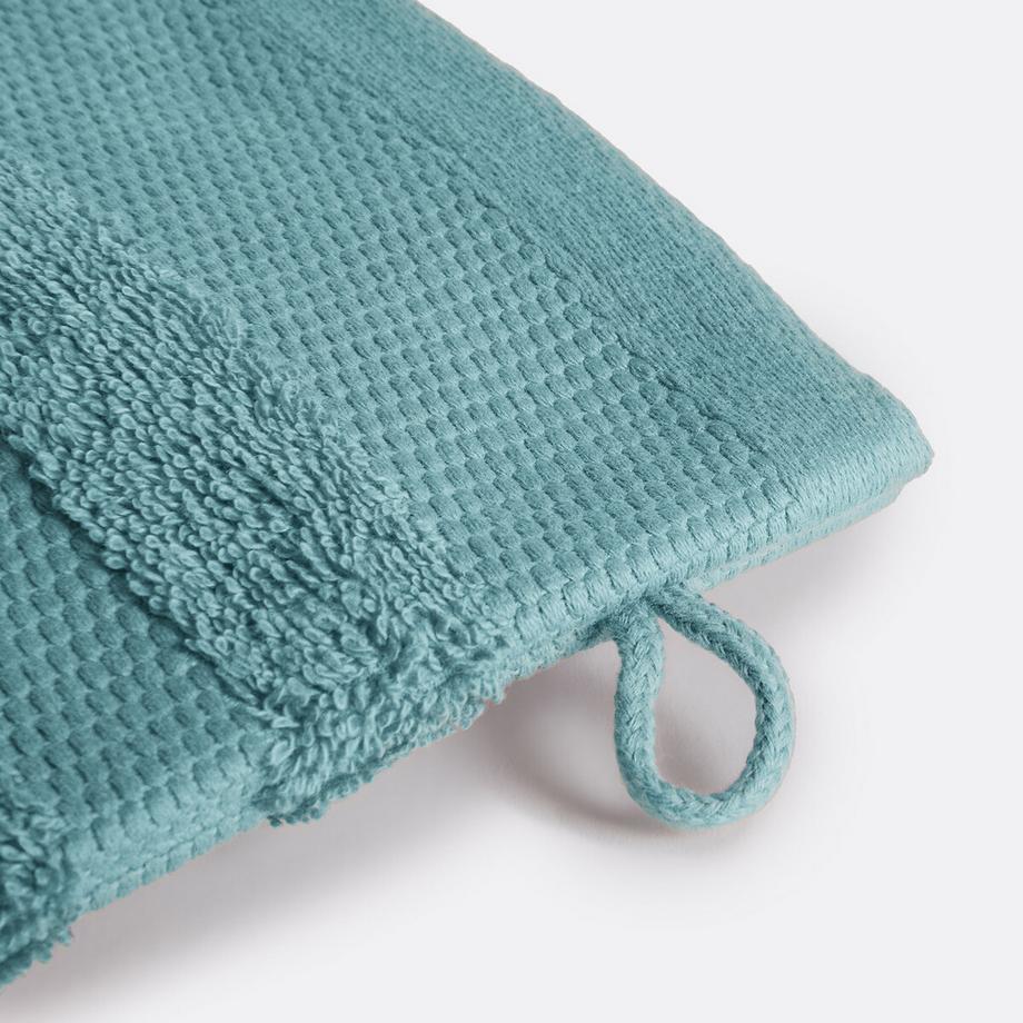 La Redoute Intérieurs 4er-Pack Waschhandschuhe KHEOPS aus gekämmter Baumwolle 600g/m2  