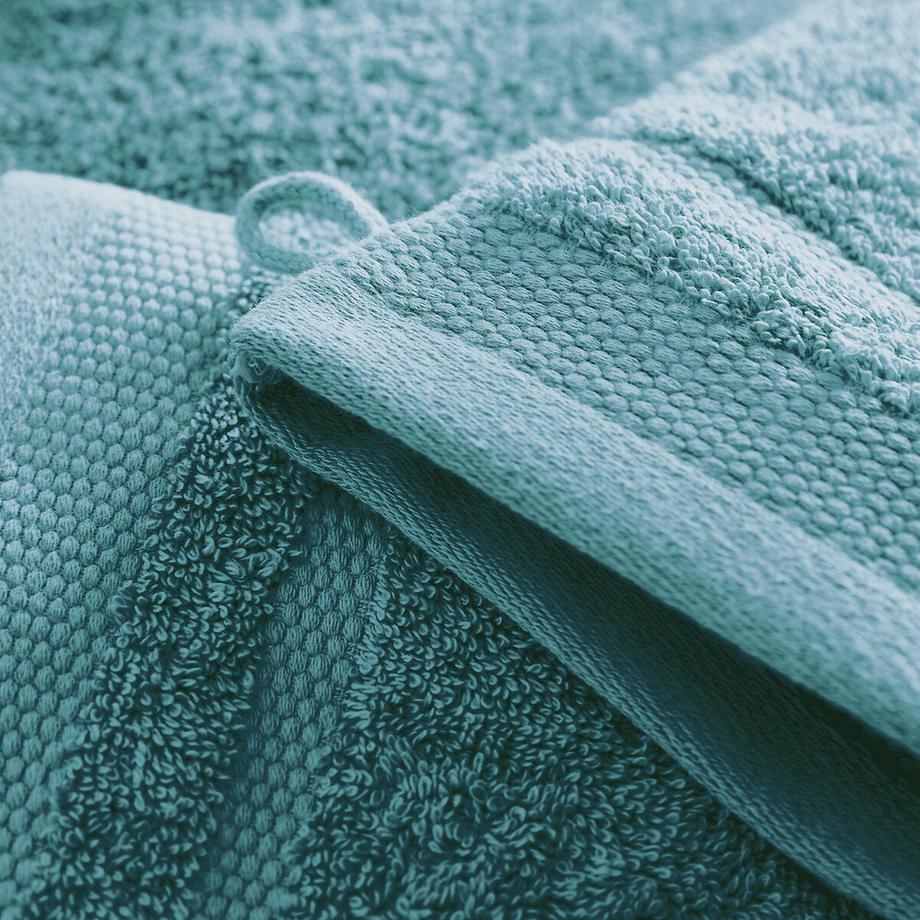 La Redoute Intérieurs 4er-Pack Waschhandschuhe KHEOPS aus gekämmter Baumwolle 600g/m2  