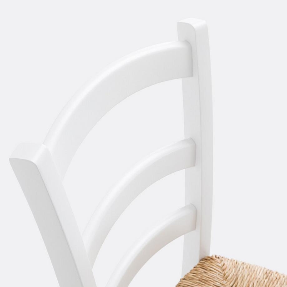 SO'HOME Lot de 2 chaises paysannes  