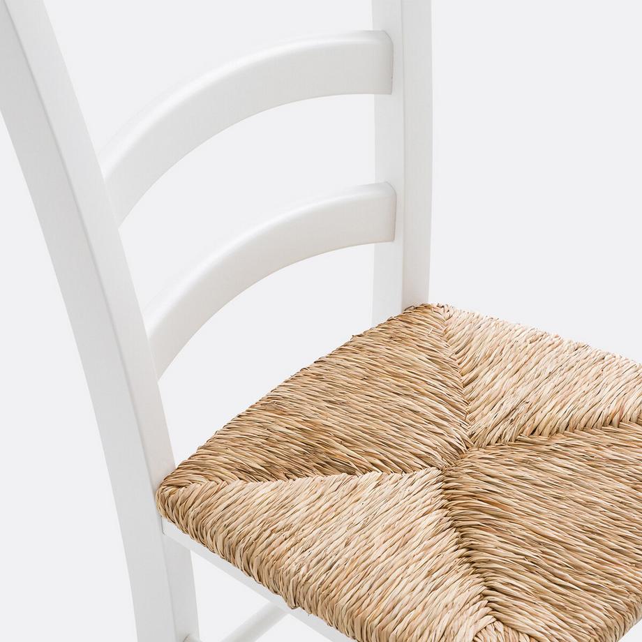 SO'HOME Lot de 2 chaises paysannes  