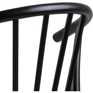 mutoni Chaise de salle à manger Bellatrix beige noir (1 pièce)  