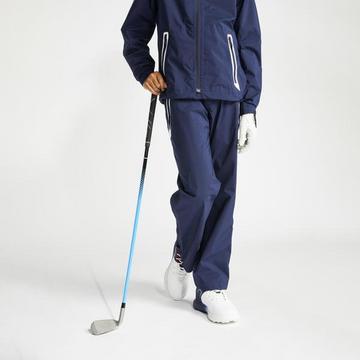 Pantalon de golf de pluie imperméable enfant RW500 bleu marine